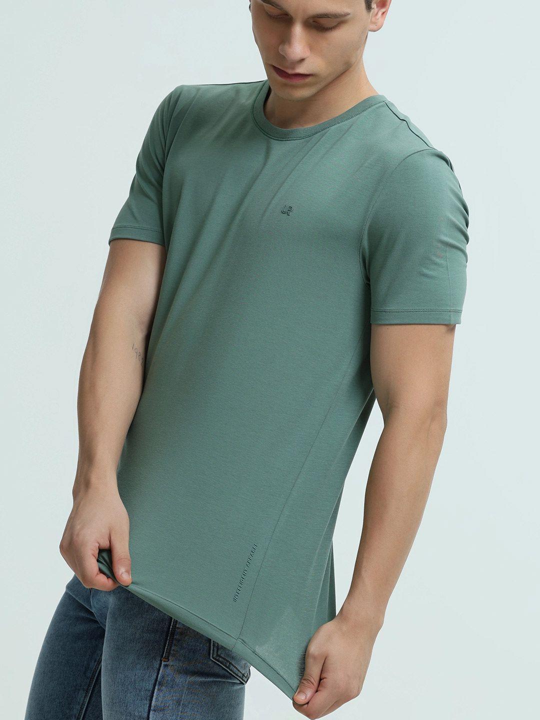turms slim fit round neck short sleeves anti odour t-shirt