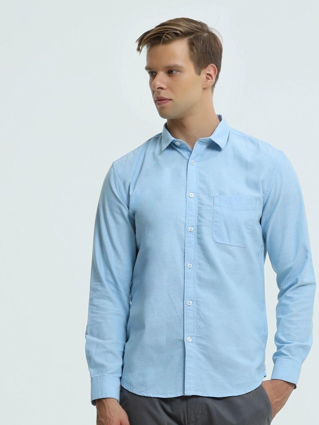 turms classic tailored fit cotton casual shirt