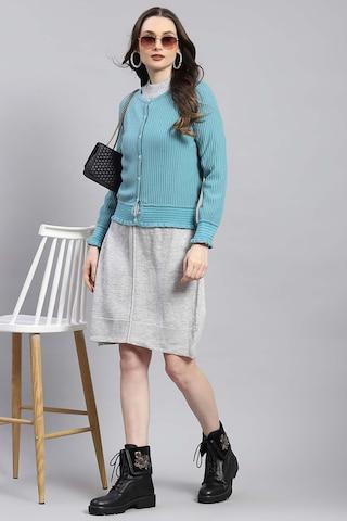 turquoise-solid-wool-blend-round-neck-women-regular-fit-shrugs