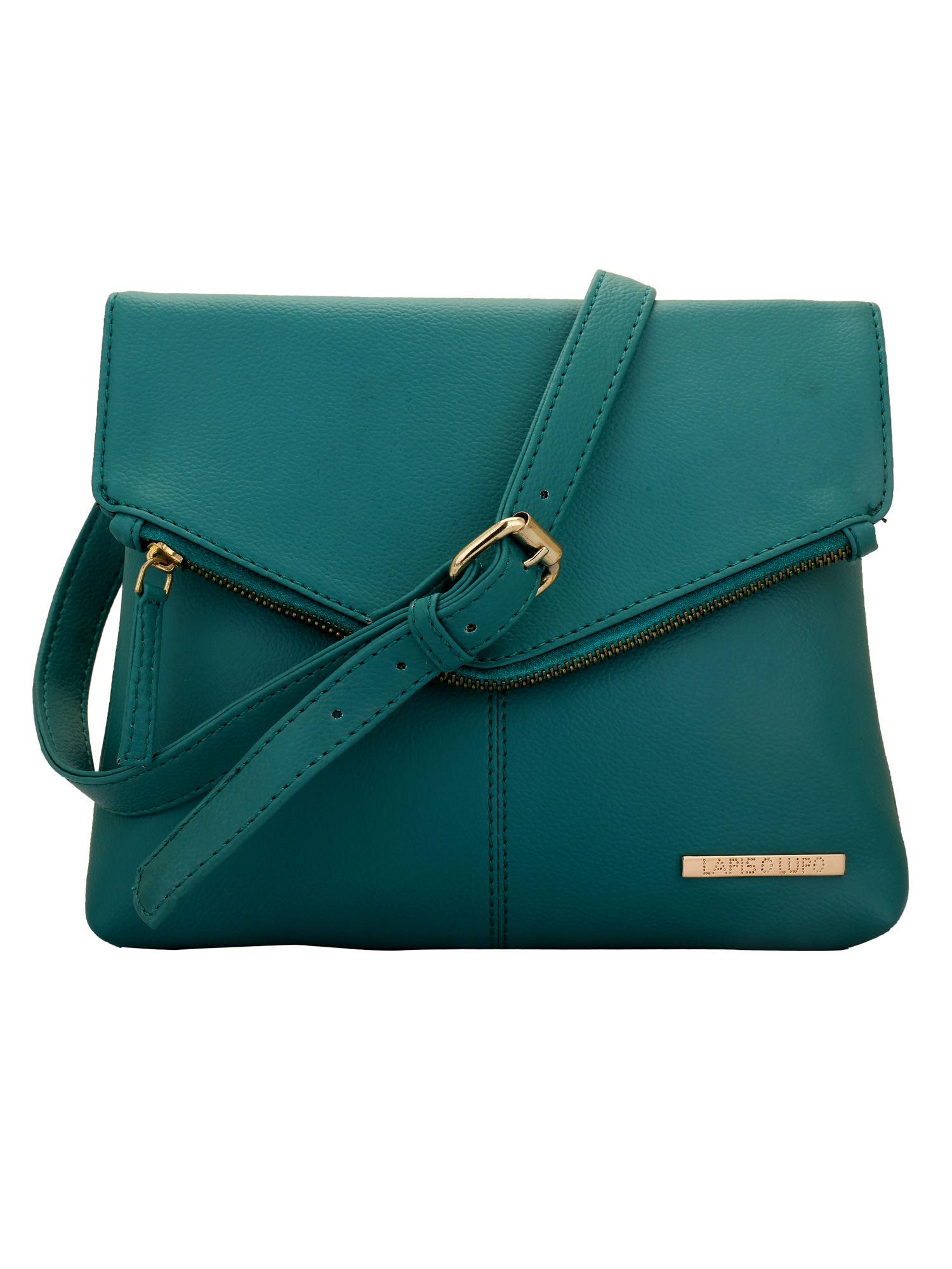 turquoise danish sling bag