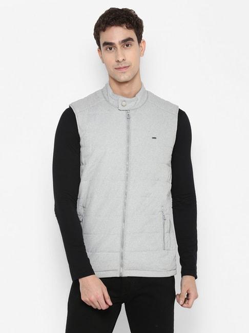 turtle grey regular fit jacket
