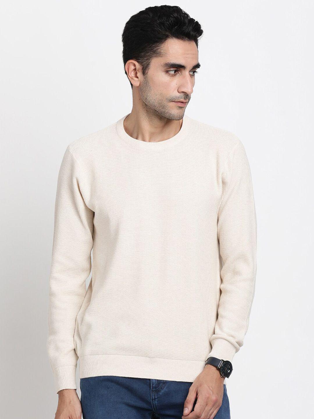 turtle knitted slim fit cotton casual pullover