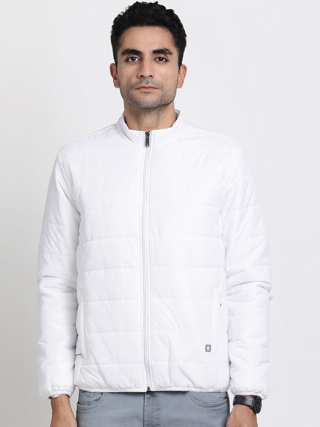 turtle windcheater regular padded jacket with zip detail