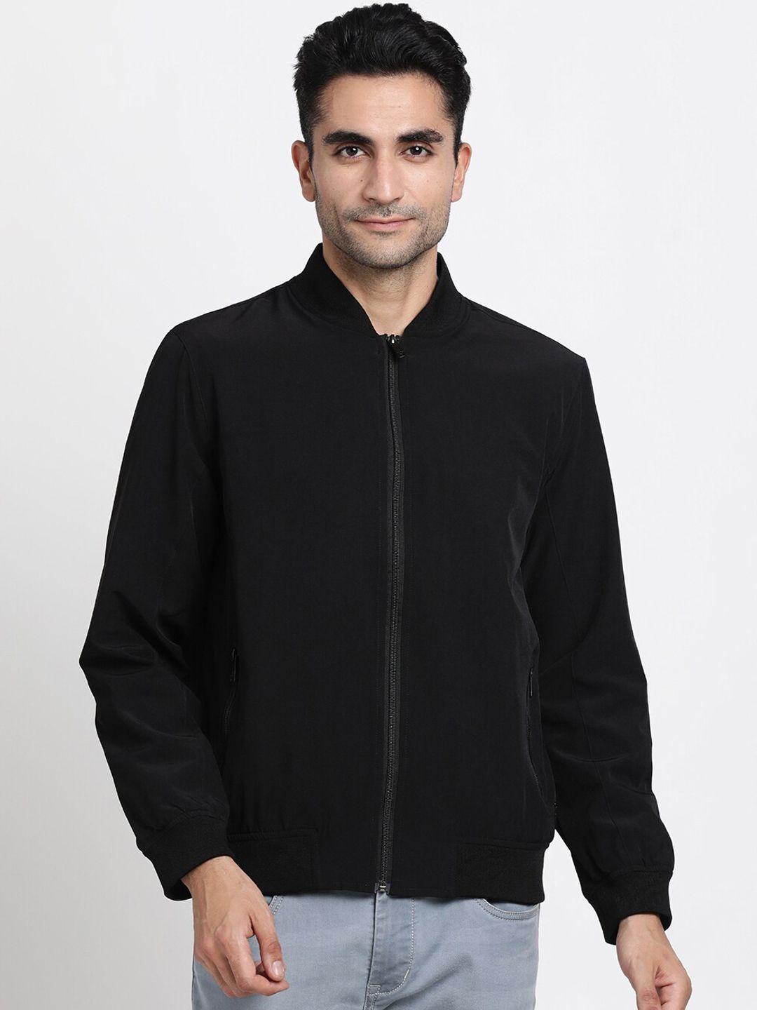 turtle men black windcheater bomber jacket