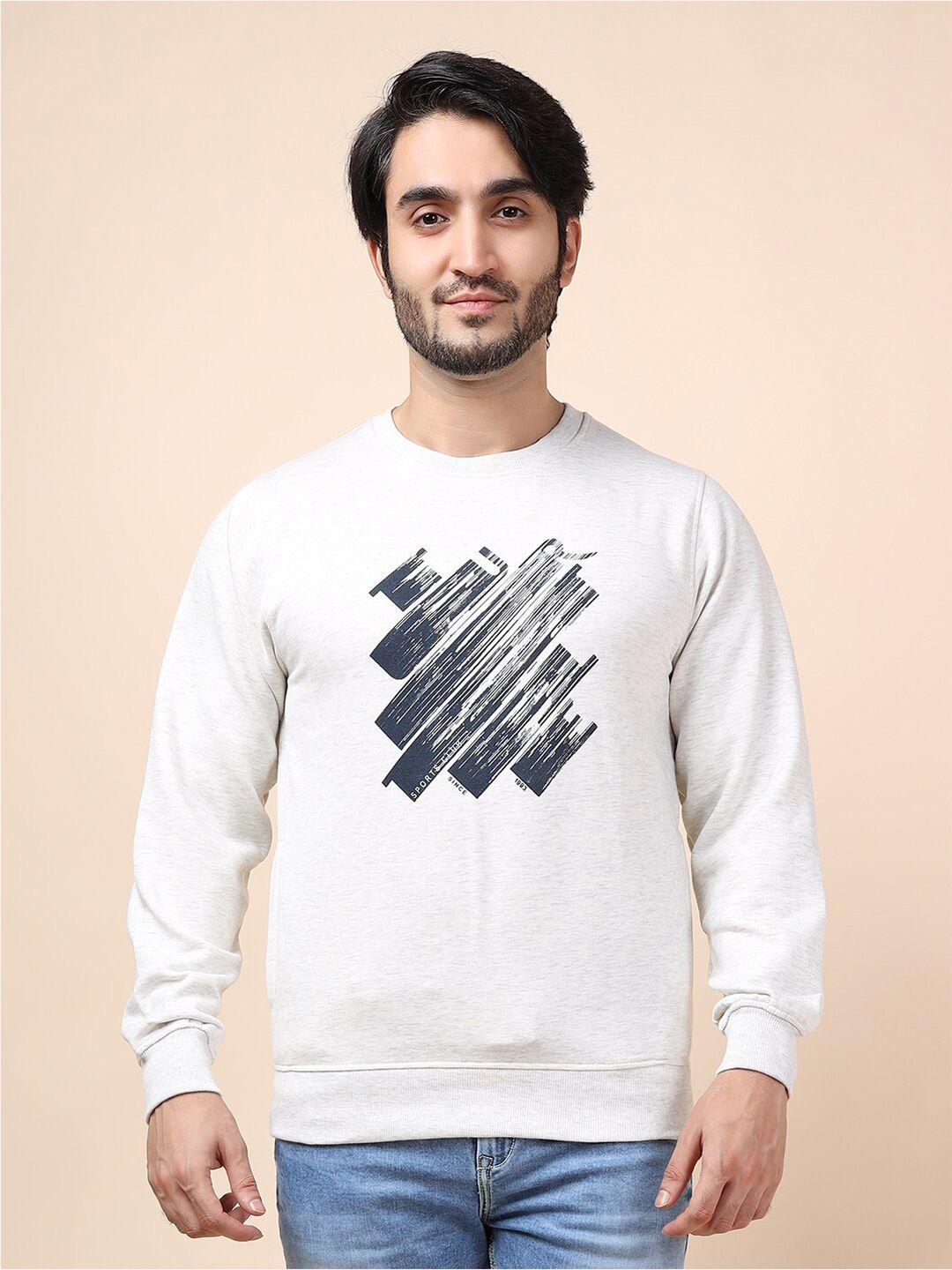 turtle men grey printed sweatshirt