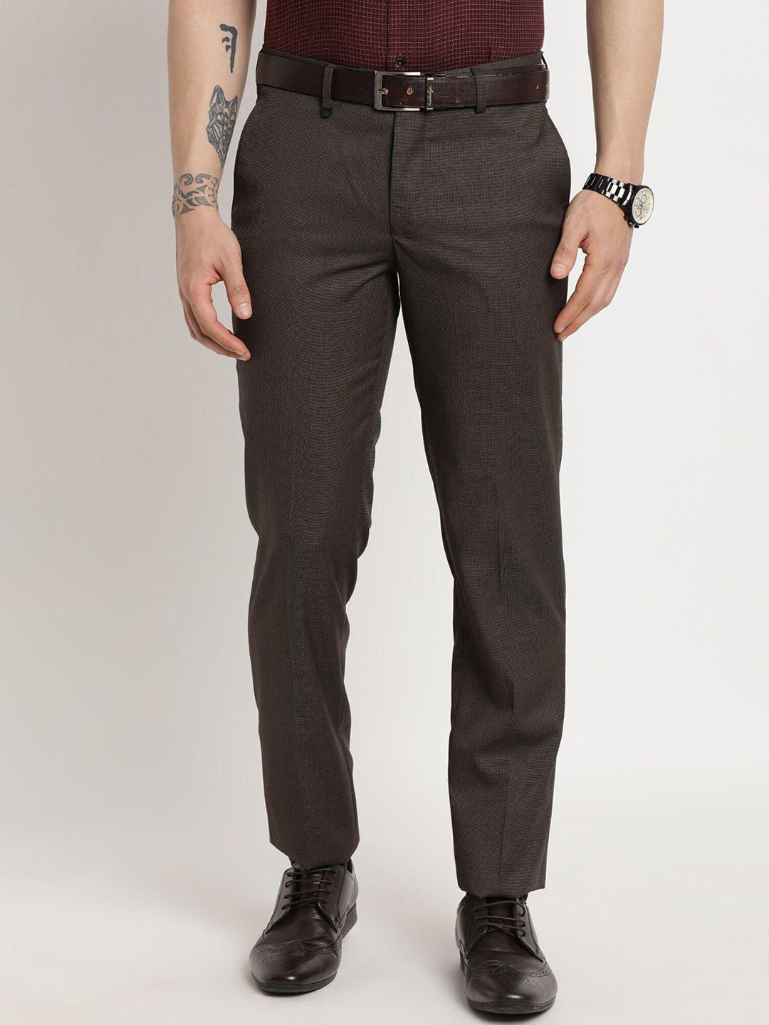 turtle men tailored slim fit formal trousers