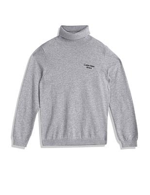 turtleneck cotton sweater