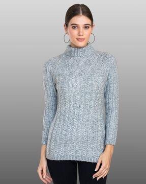 turtleneck pullover sweater