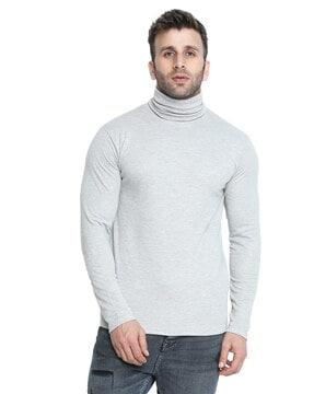 turtleneck t-shirt