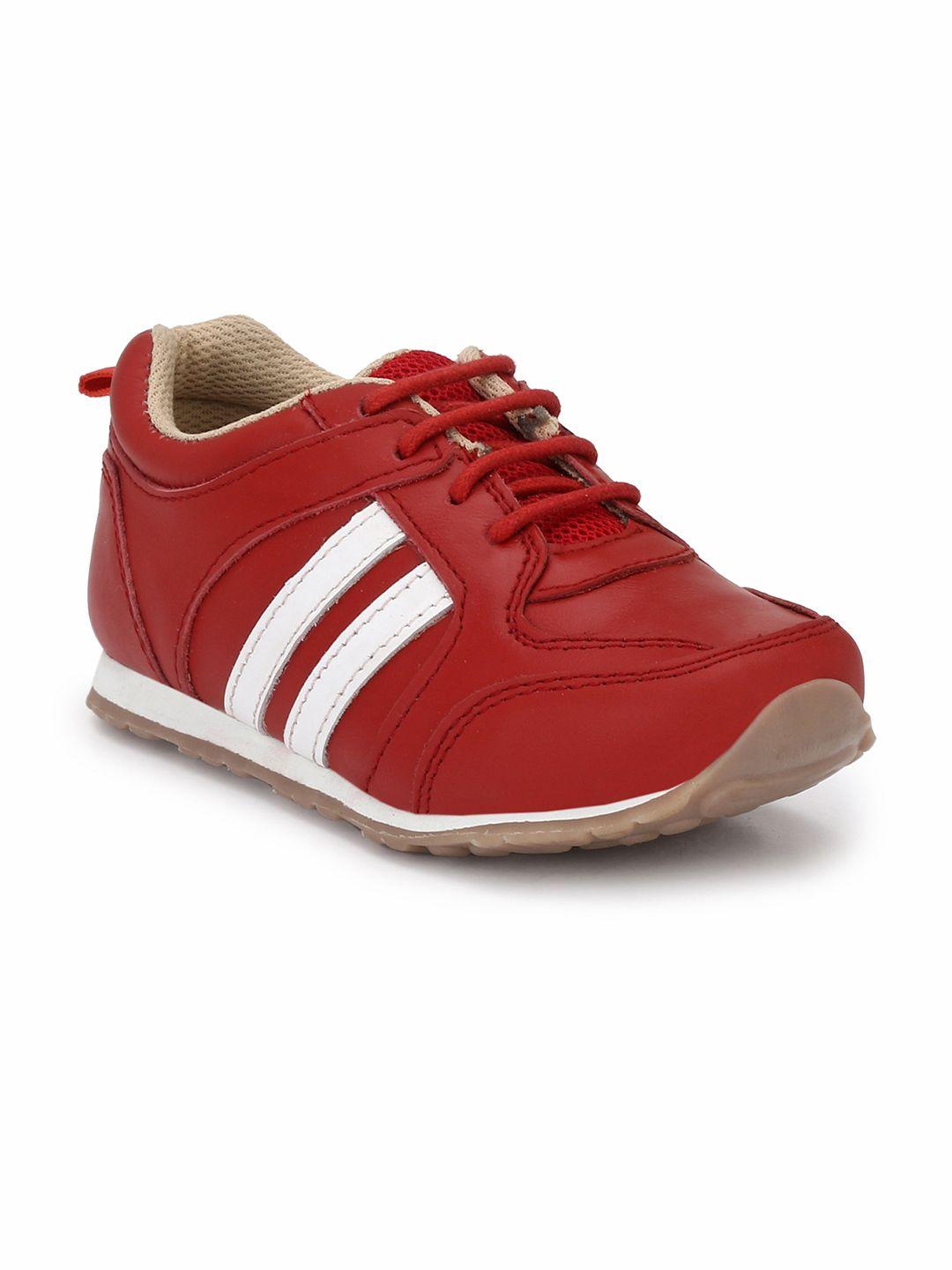 tuskey boys red sneakers