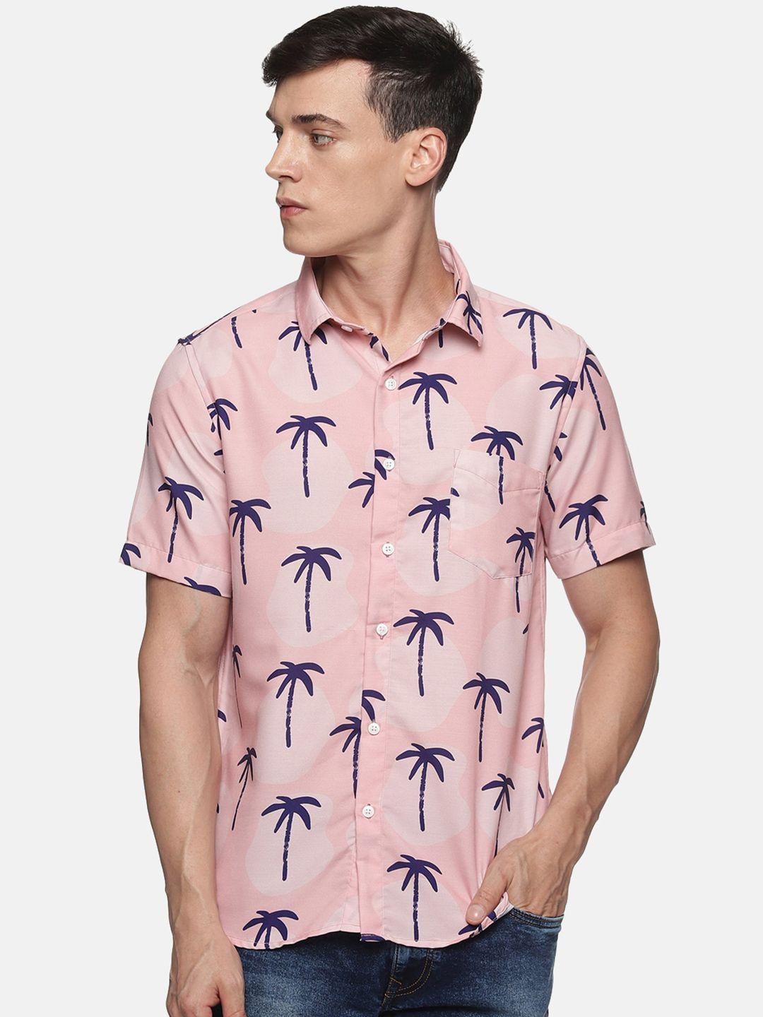 tusok men conversational printed casual shirt