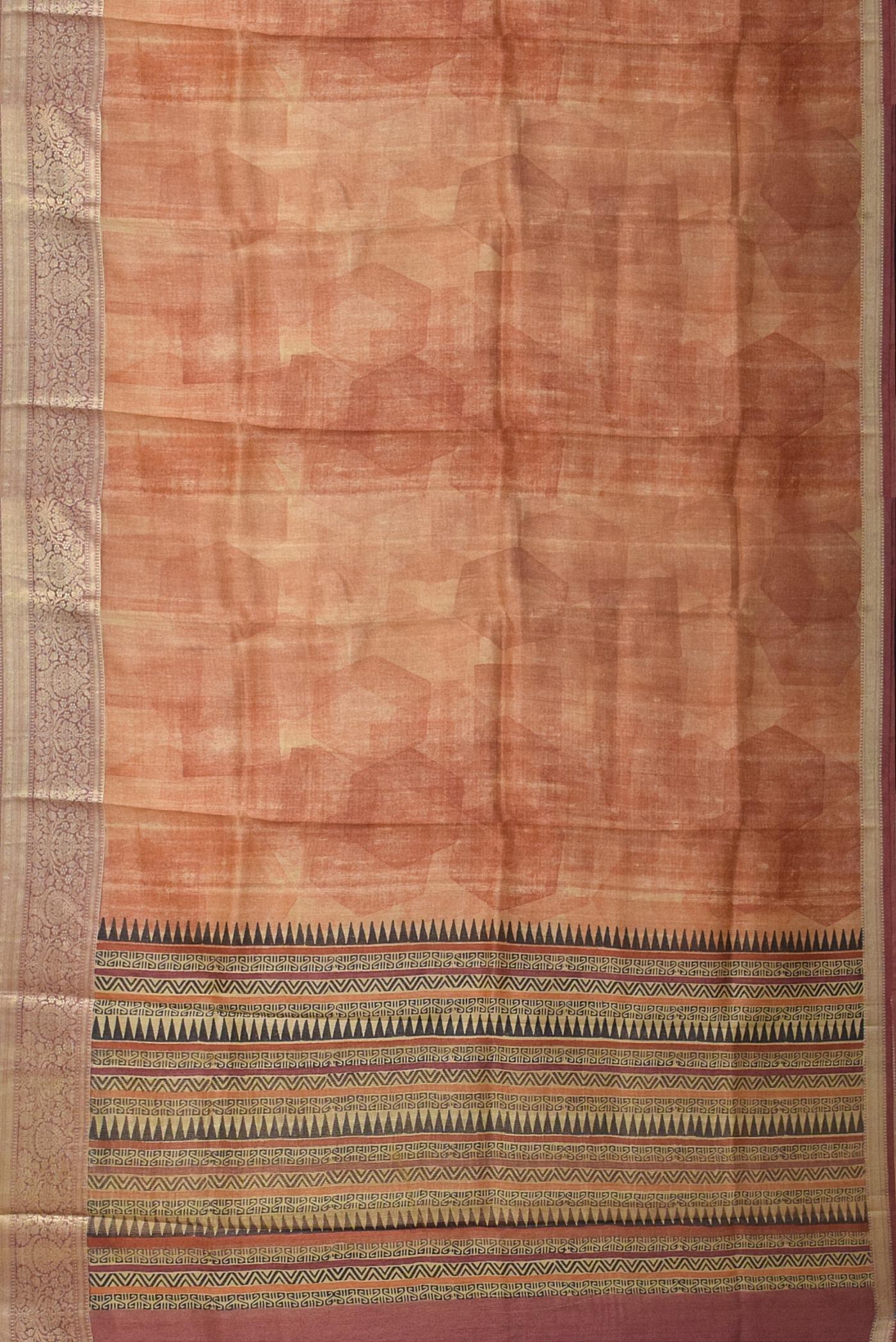 tussar silk saree