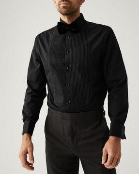 tuxedo dinner pure cotton shirt