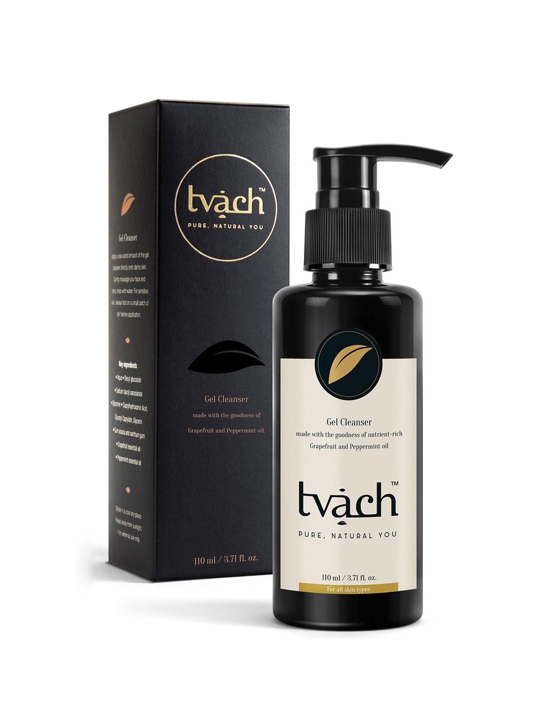 tvach gel cleanser with grapefruit & peppermint oil - 110ml