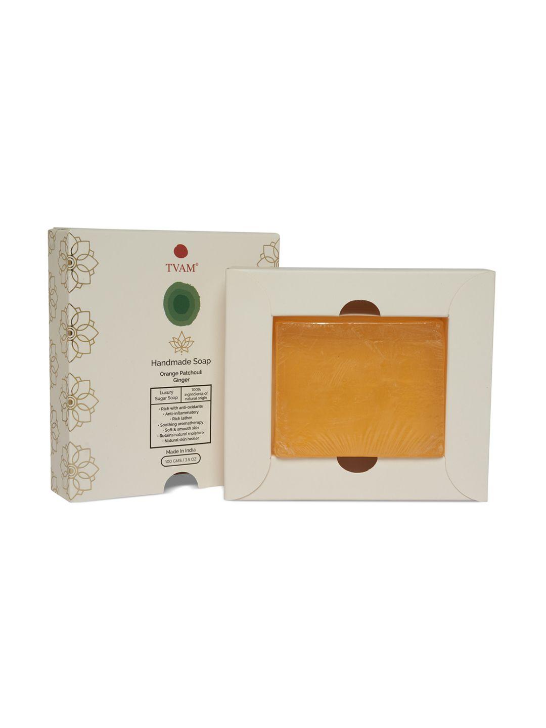 tvam orange patchouli ginger handmade soap