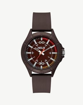 tw033hg01 analogue watch with rubber strap