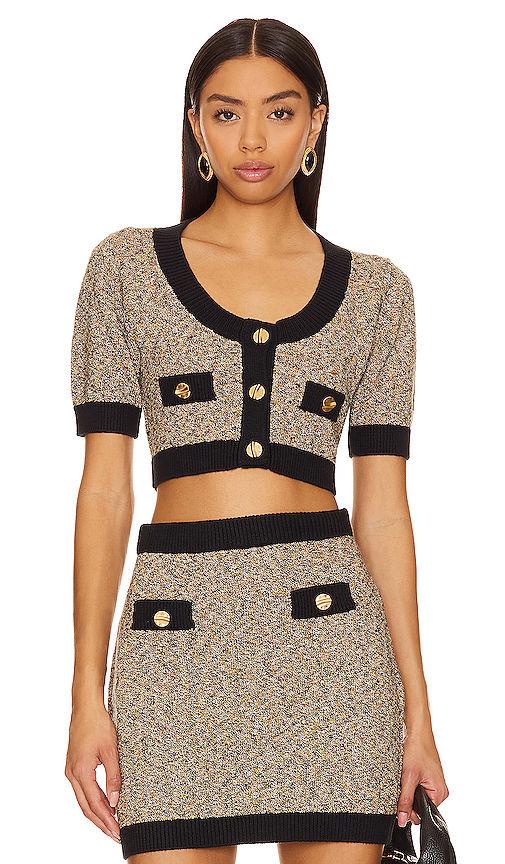 tweed crop top