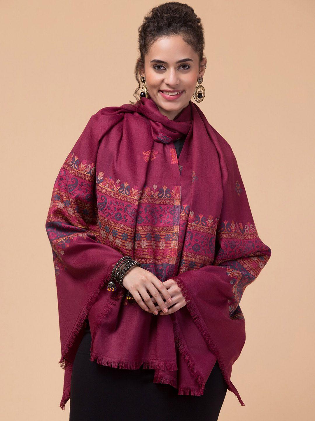 tweedle women woven-design shawl