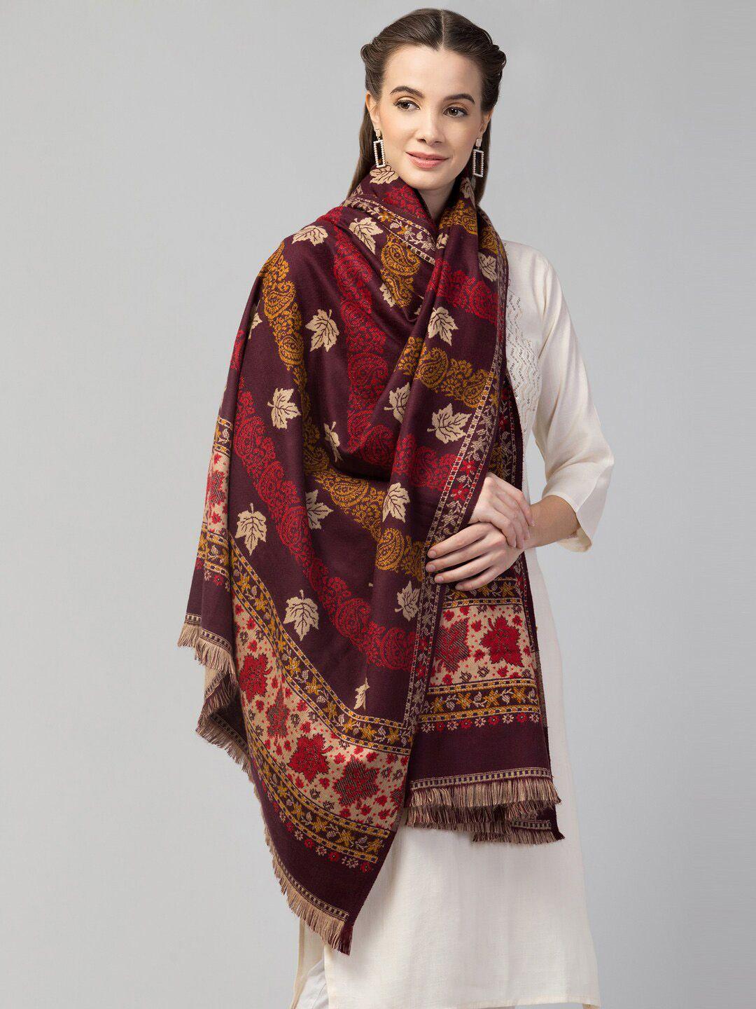 tweedle women woven woollen jamawar shawl