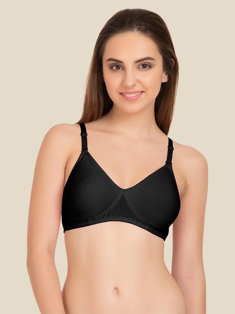 tweens black non wired non padded t-shirt bra