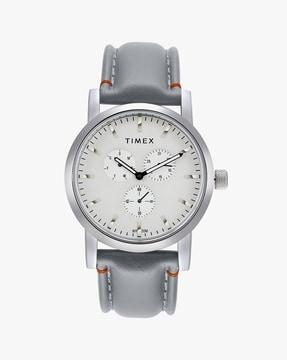 tweg16609 analogue watch with leather strap