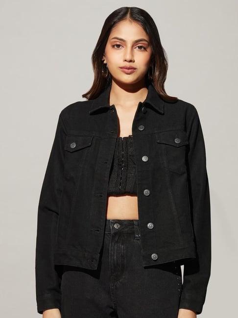 twenty dresses black comfort fit jacket