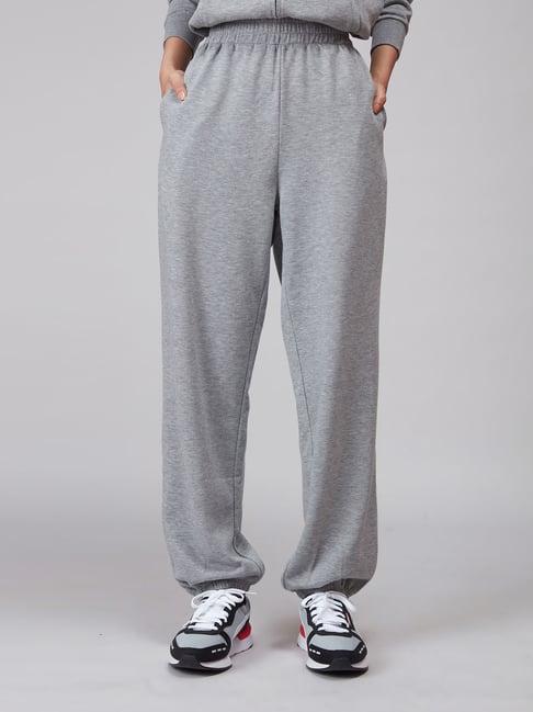 twenty dresses grey relaxed fit high rise joggers