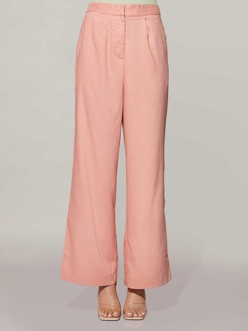 twenty dresses pink high rise pants