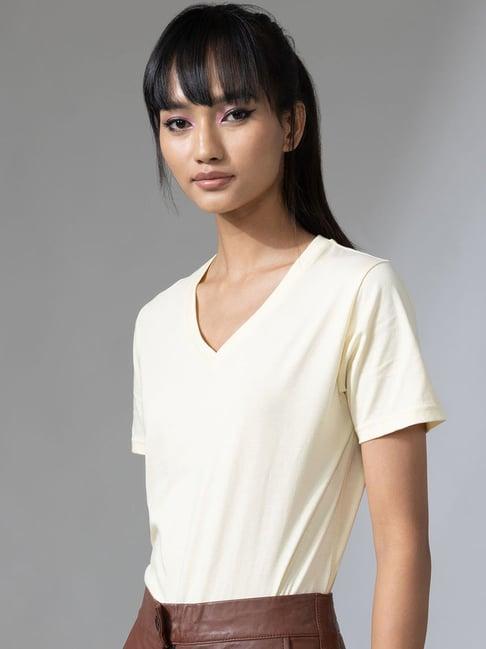 twenty dresses yellow cotton t-shirt