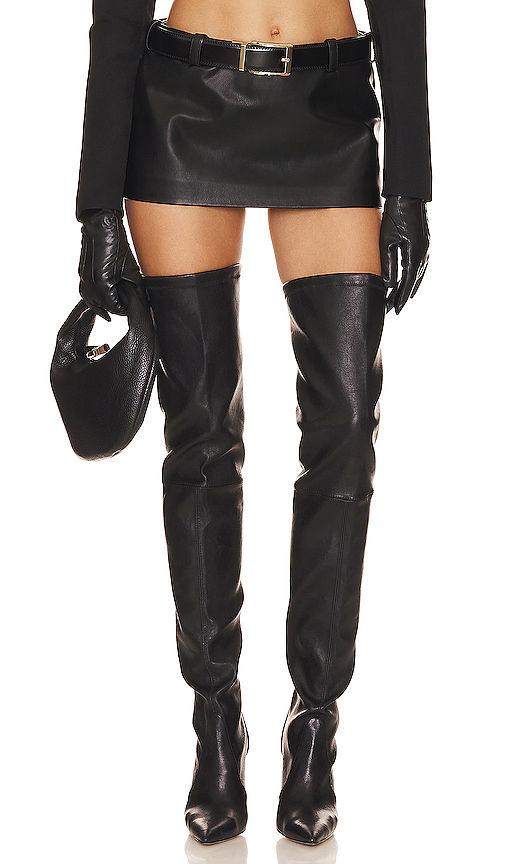 twentythree faux leather skirt