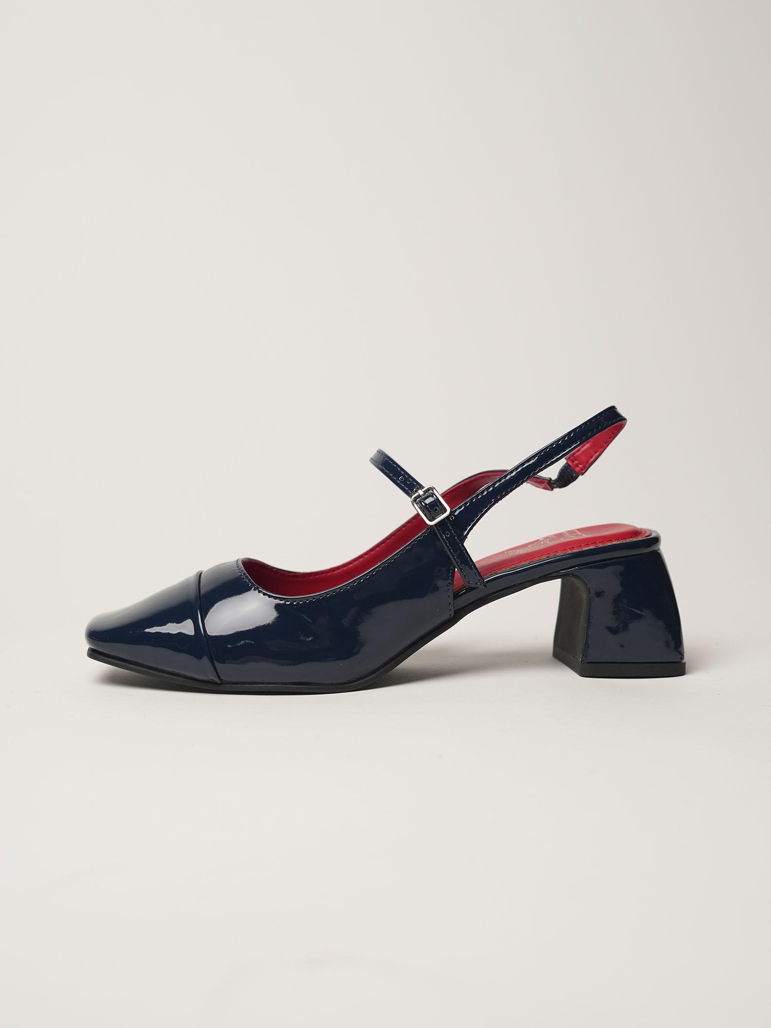 twiggy blue brothers slingback