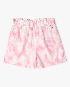 twiggy camouflage print shorts