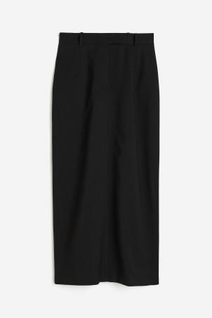 twill pencil skirt