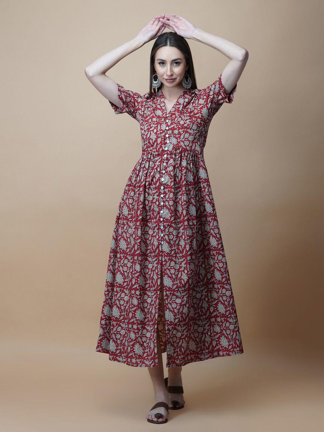 twilldor ethnic motifs formal a-line midi dress