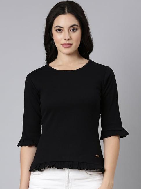 twin birds black top