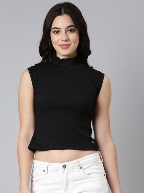 twin birds black top