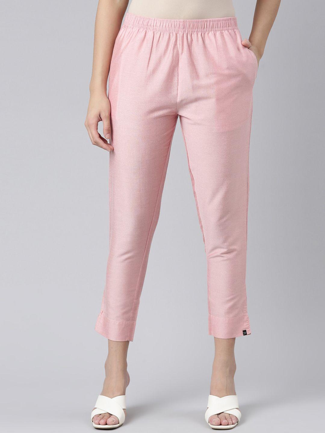 twin birds women straight fit trousers