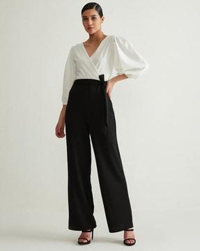 twofer jumpsuit with tie-up