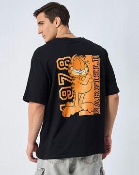 typographic printed crew-neck t-shirt