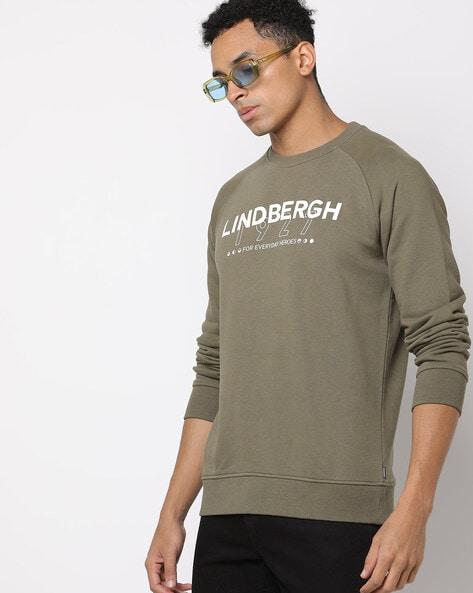 typographic crew-neck sweatshirt