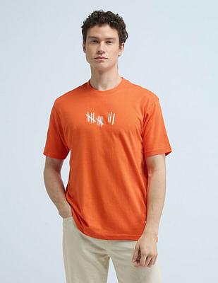 typographic kidult t-shirt