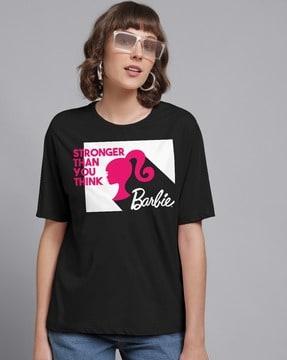 typographic print crew-neck t-shirt