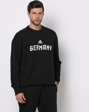 typographic print sweatshirt