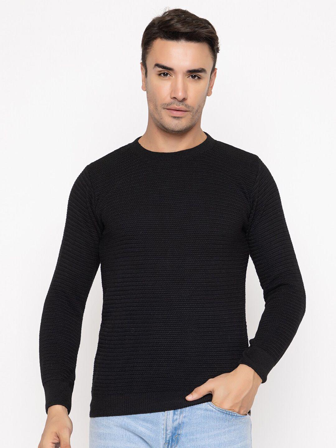 tysort ribbed knitted wool pullover