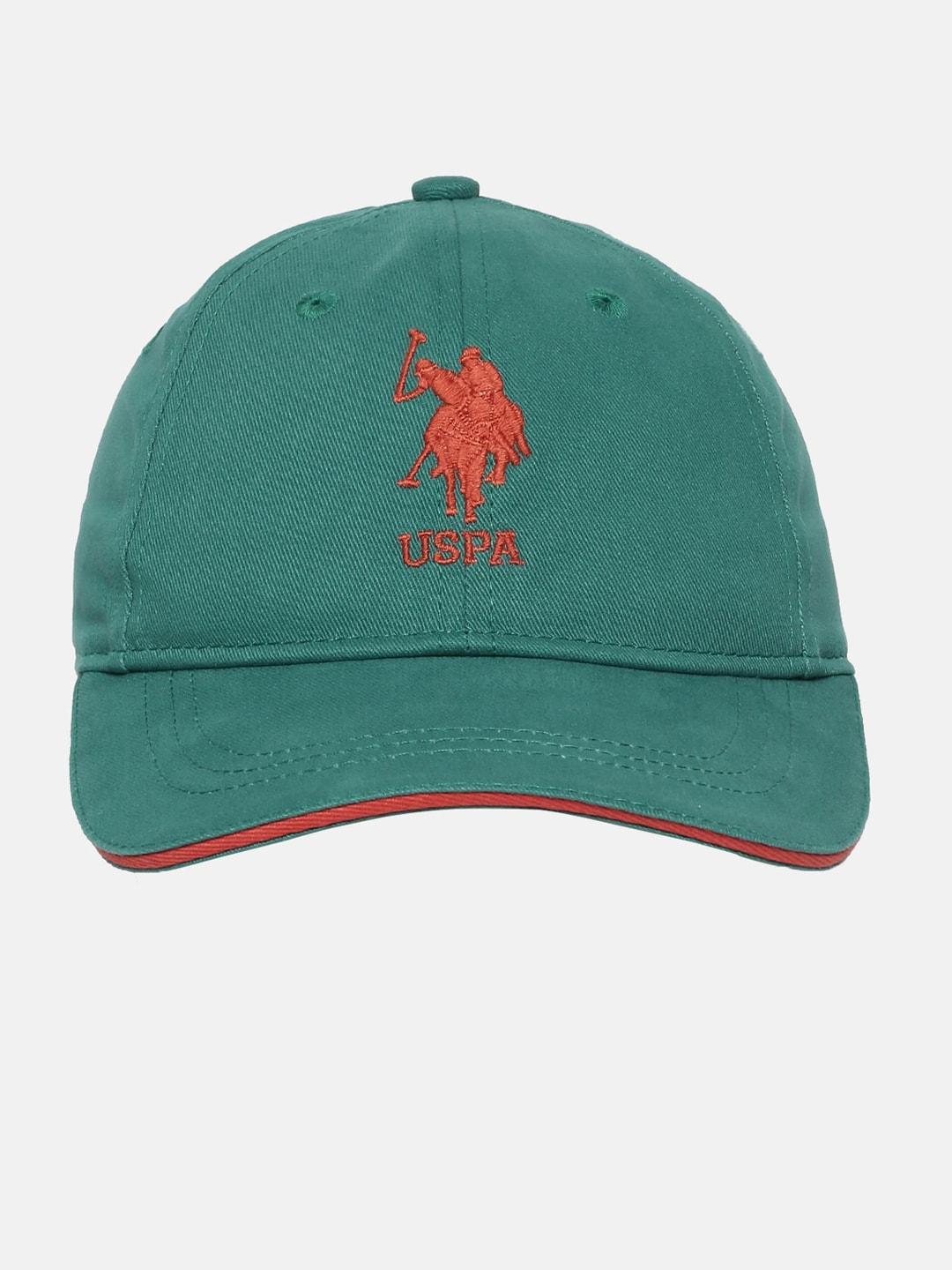 u-s-polo-assn-kids-green-embroidered-cotton-baseball-cap