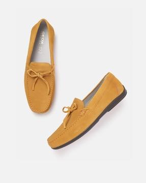 u ascanio leather tasseled loafers
