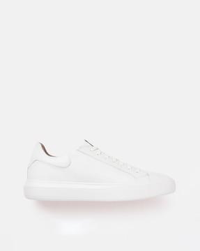 u deiven leather lace-up sneakers