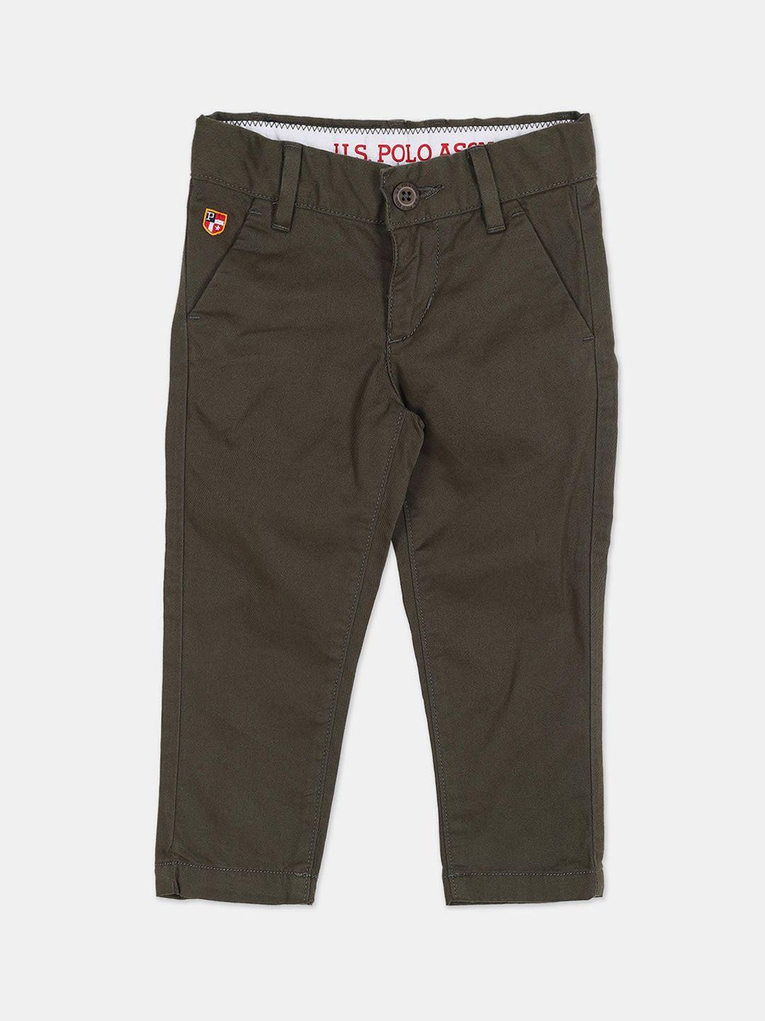 u s polo assn boys olive green trousers