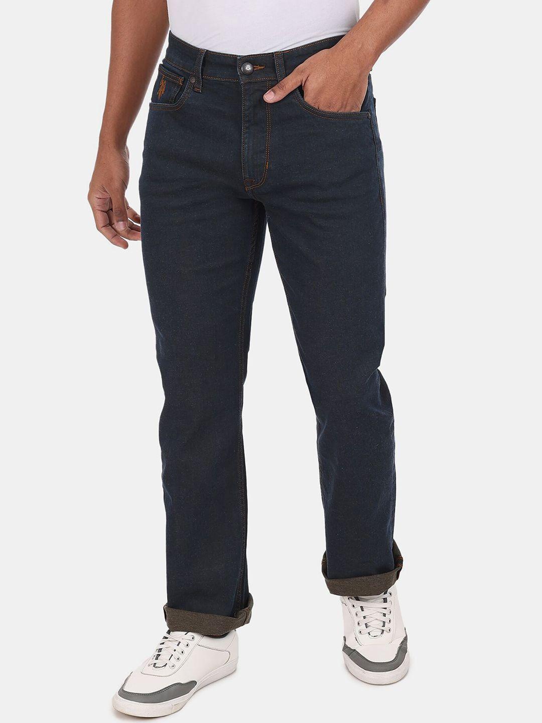u s polo assn denim co men blue regular fit jeans