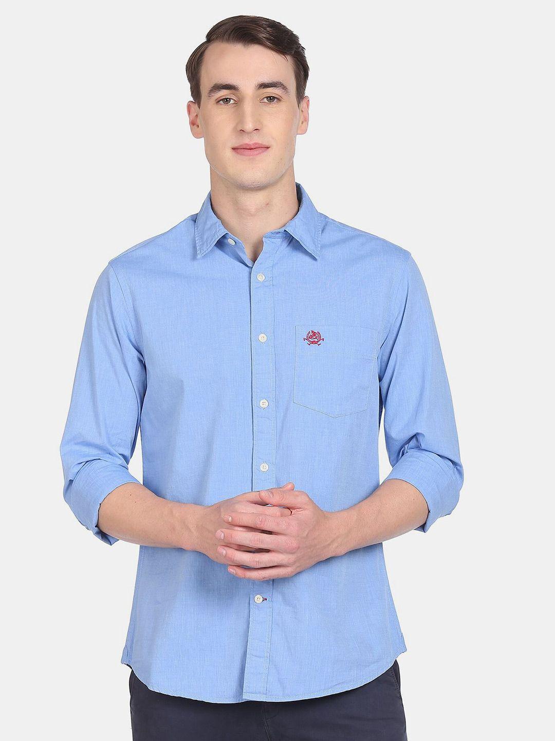 u s polo assn men regular fit solid cotton casual shirt